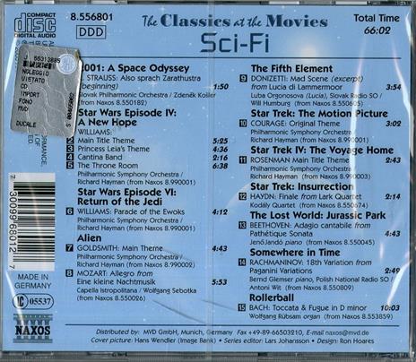 Classics at the Movies. Sci-Fi (Colonna sonora) - CD Audio - 2