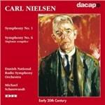 Sinfonia n.1 Op.7 e n.6 'sinfonia Semplice' - CD Audio di Carl August Nielsen