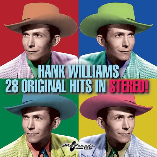 28 Original Hits Stereo - CD Audio di Hank Williams