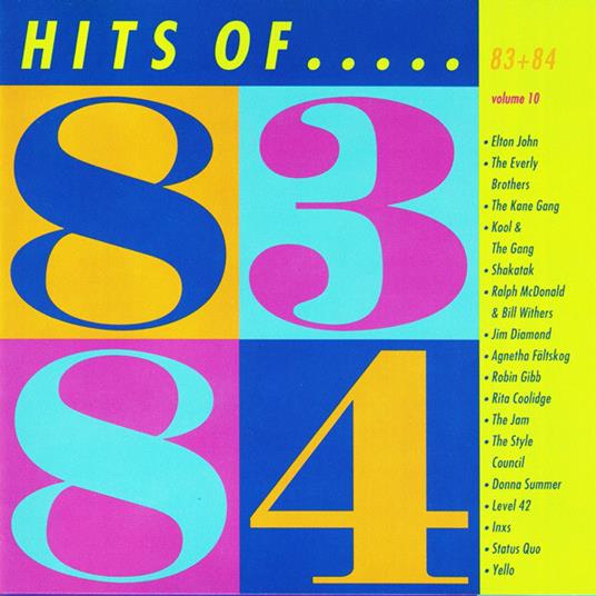 Hits Of...83 84 Vol.10 - CD Audio