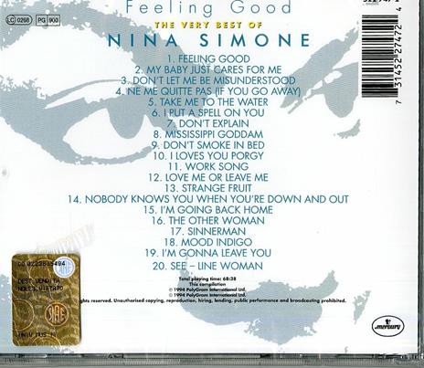Feeling Good. The Very Best of - CD Audio di Nina Simone - 2