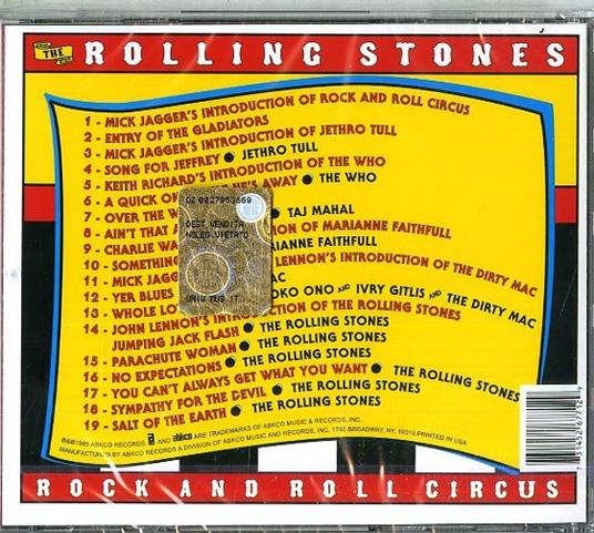 Rock'n'Roll Circus - CD Audio di Rolling Stones - 2