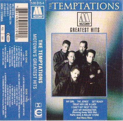 Motown's greatest hits (Musicassetta) - Musicassetta di Temptations
