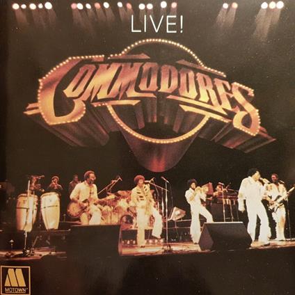 Live - CD Audio di Commodores