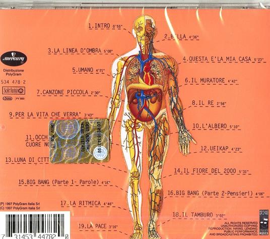 Lorenzo 1997: L'Albero - CD Audio di Jovanotti - 2