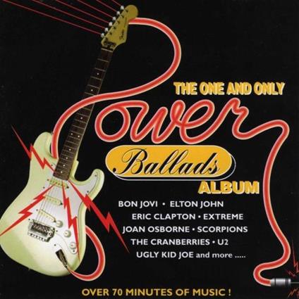 One And Only Power Ballads Album - CD Audio