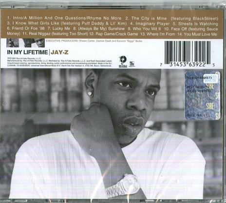 In my Lifetime vol.1 - CD Audio di Jay-Z - 2