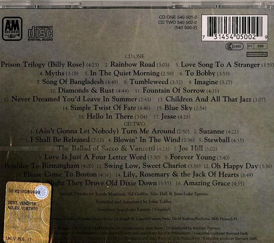 Diamonds - CD Audio di Joan Baez - 2