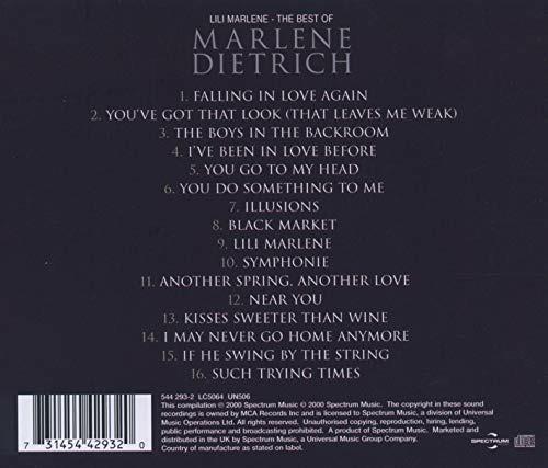 The Best of Marlene Dietrich - CD Audio di Marlene Dietrich - 2