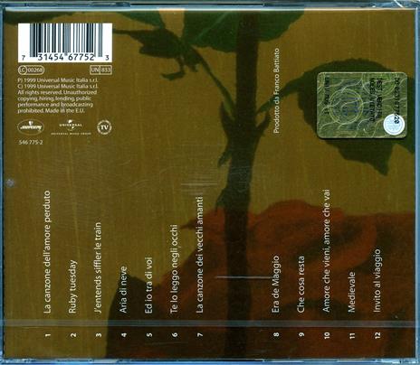 Fleurs - CD Audio di Franco Battiato - 2