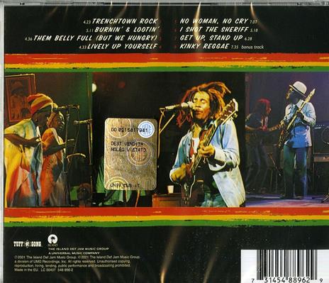 Live! - CD Audio di Bob Marley & the Wailers - 2