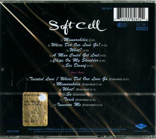 Non Stop Ecstatic - CD Audio di Soft Cell - 2