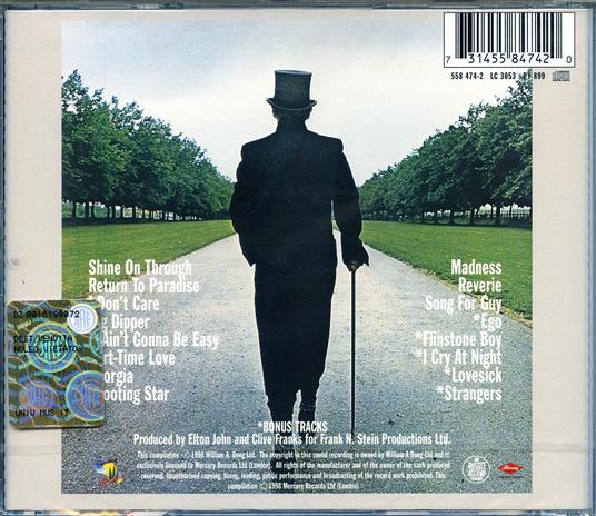 A Single Man - CD Audio di Elton John - 2