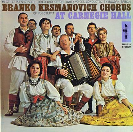 Branko Krsmanovich Chorus Of Yugoslavia - CD Audio di Branko Krsmanovic