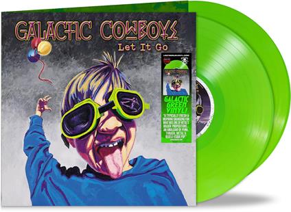 Let It Go - Galactic Green - Vinile LP di Galactic Cowboys