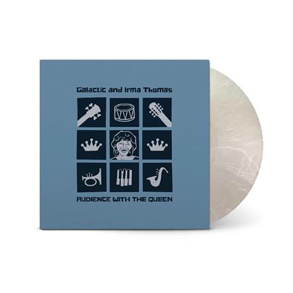 Audience With The Queen (Clear With White Vinyl) - Vinile LP di Irma Thomas and Galactic