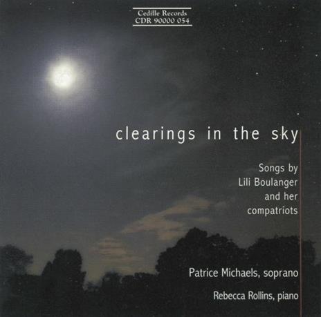 Clearings in the Sky - CD Audio