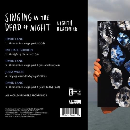Singing In The Dead Of Night - CD Audio di Eighth Blackbird - 2