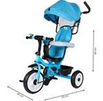 LAMAS TOYS - Triciclo con Parasole Blu - 23753