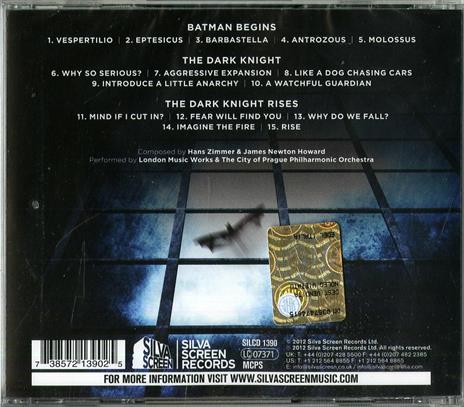Music from the Batman Trilogy (Colonna sonora) - CD Audio - 2
