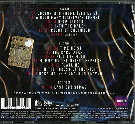 Doctor Who Series 8 (Colonna sonora) - CD Audio di Murray Gold - 2