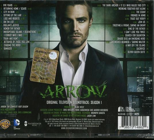 Arrow. Season 1 (Colonna sonora) - CD Audio di Blake Neely - 2