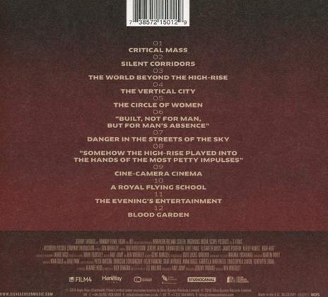 High Rise (Colonna sonora) - Vinile LP di Clint Mansell - 2
