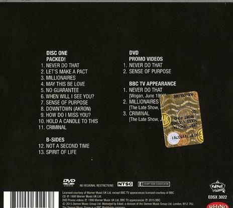 Packed - CD Audio + DVD di Pretenders - 2