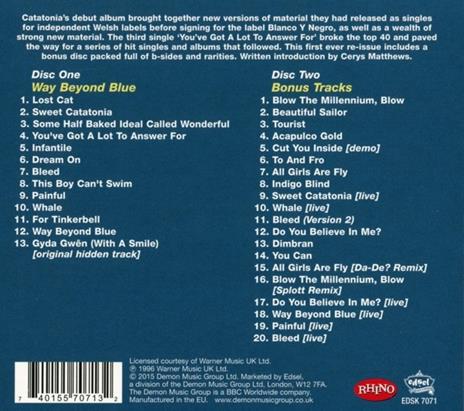 Way Beyond Blue (Deluxe) - CD Audio di Catatonia - 2