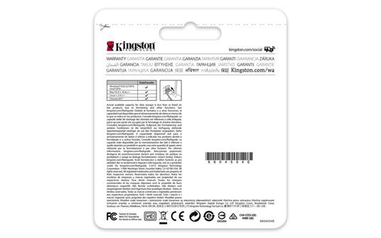 Micro SD T-FLASH 16GB cl.10 con adattattore SD - 4