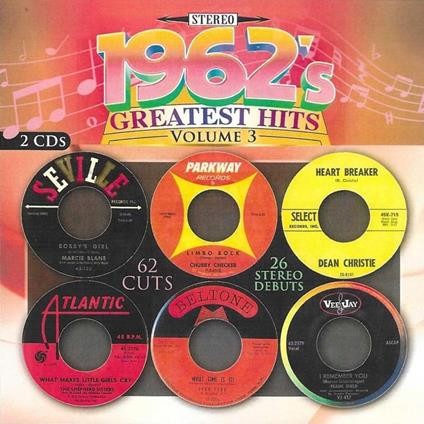 1962's Greatest Hits Vol.3 - CD Audio