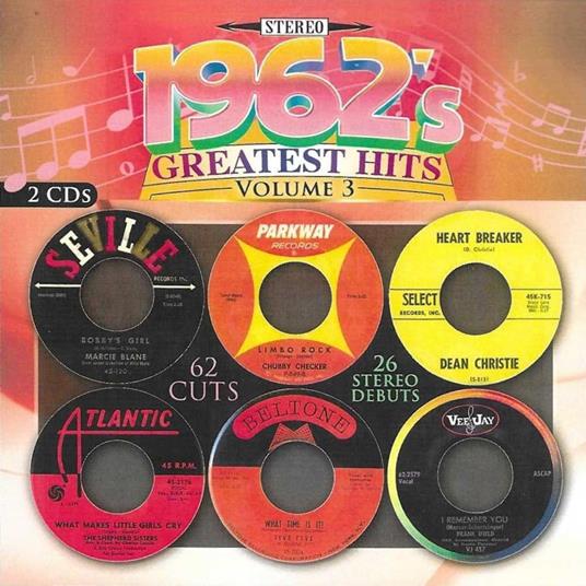 1962's Greatest Hits Vol.3 - CD Audio