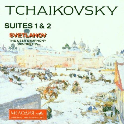Suites 1 & 2 - CD Audio di Pyotr Ilyich Tchaikovsky,Evgeny Svetlanov