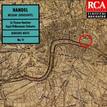Il Messia Brani Scelti - CD Audio di Sir Thomas Beecham
