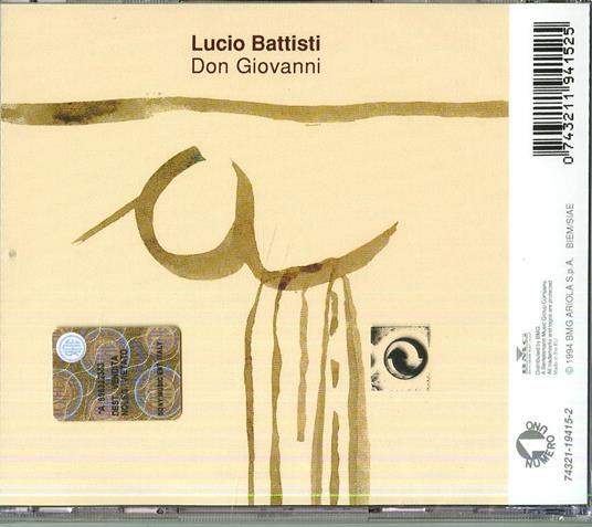 Don Giovanni - CD Audio di Lucio Battisti - 2