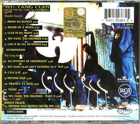 Enter the Wu-Tang - CD Audio di Wu-Tang Clan - 2