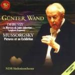 Le martyre de Saint Sebastien / Quadri di un'esposizione (Pictures at an Exhibition) - CD Audio di Claude Debussy,Modest Mussorgsky,Günter Wand,NDR Symphony Orchestra