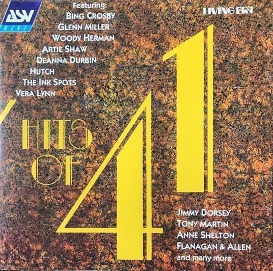 Hits Of 1941 - CD Audio