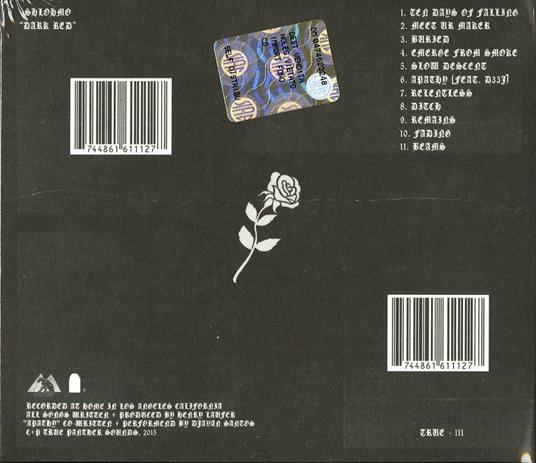 Dark Red - CD Audio di Shlohmo - 2