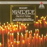 Miserere. Sacred Arias - CD Audio di Wolfgang Amadeus Mozart,Nikolaus Harnoncourt,Concentus Musicus Wien