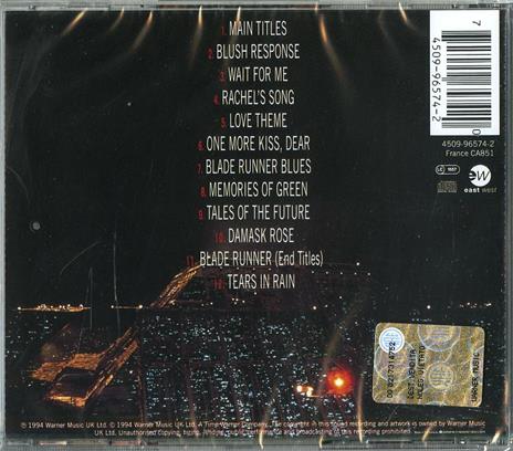Blade Runner (Colonna sonora) - CD Audio di Vangelis - 2