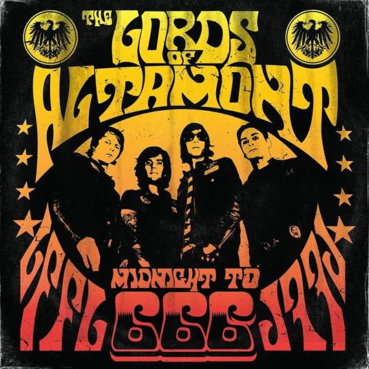 Midnight to 666 (Gold Vinyl) - Vinile LP di Lords of Altamont