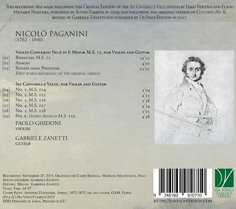 Grande concerto n.6 - CD Audio di Niccolò Paganini,Paolo Ghidoni - 2