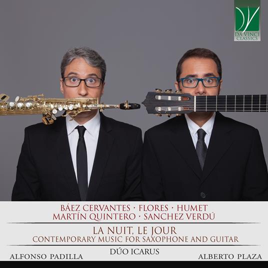 La Nuit, Le Jour. Musica contemporanea per sax e chitarra - CD Audio di Duo Icarus