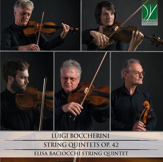 Quintetti per archi op.42 - CD Audio di Luigi Boccherini,Elisa Baciocchi String Quintet