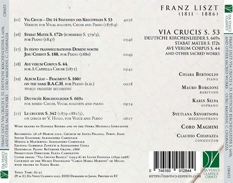 Via Crucis - CD Audio di Franz Liszt - 2