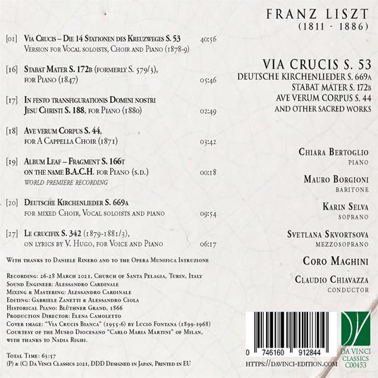 Via Crucis - CD Audio di Franz Liszt - 3