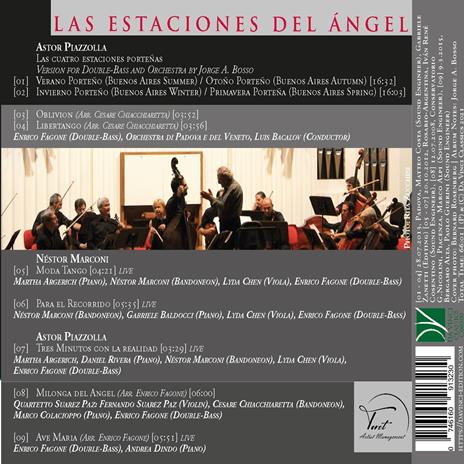 Las estaciones del angel - CD Audio di Astor Piazzolla,Orchestra di Padova e del Veneto - 2
