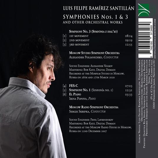 Symphonies Nos. 1 & 3 and Other Orchestral Works - CD Audio di Moscow Symphony Orchestra - 2