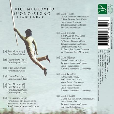 Suono-Segno. Chamber Music - CD Audio di Luigi Mogrovejo - 2